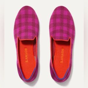 BRAND NEW Rothy’s Cherry Gingham Loafer *Limited Edition*
